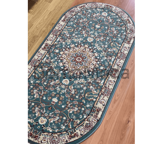 Высокоплотный ковер Iranian Star 4130A BLUE Купить в интернет магазине ДомоМода фото 5 Высокоплотный ковер Iranian Star 4130A BLUE - высокое качество по лучшей цене в Украине изображение 5.